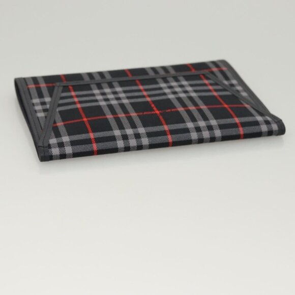 BURBERRY Nova Check Day Planner Cover Canvas Navy Auth - Picture 11 of 15
